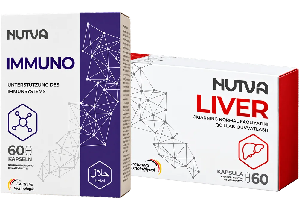 Nutva Immuno ва Nutva Liver қадоқлари